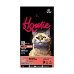 Croquettes Homie Urinary Care au Saumon pour Chat Stérilisé 12kg