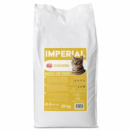 Imperial Chicken - Croquettes pour Chat Adulte 20 kg