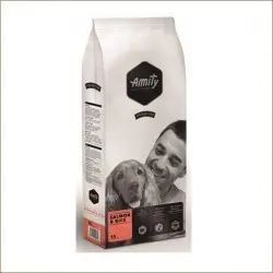 AMITY PREMIUM CHIEN SAUMON ET RIZ 15kg