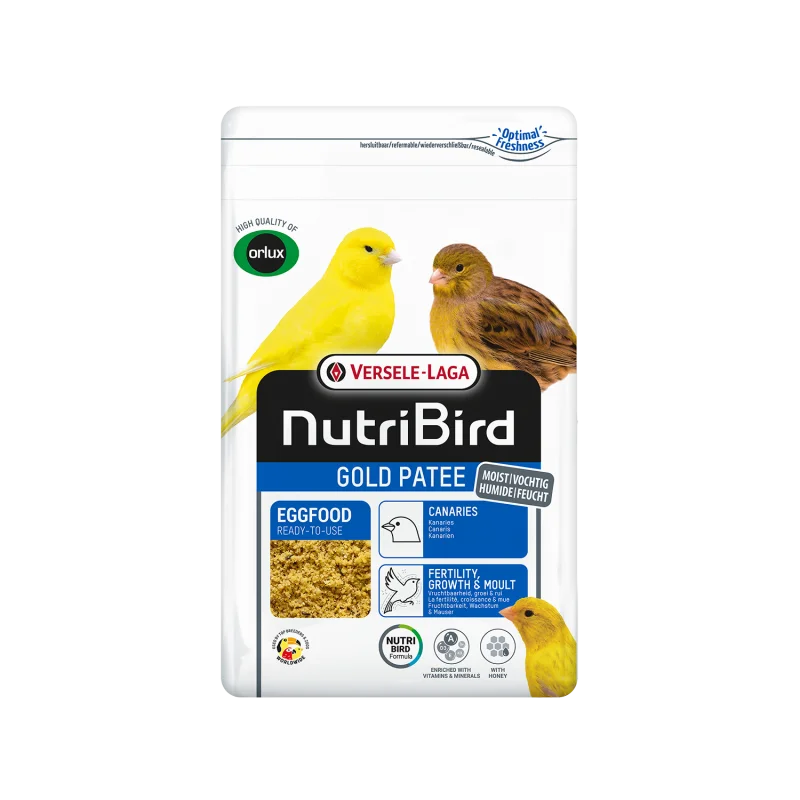 Alimentation Oiseaux-Nutribird Gold Patee Canaris Expert 1Kg-Tunisie