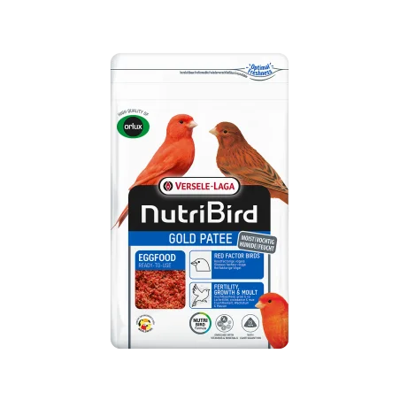 Alimentation Oiseaux-Nutribird Gold Patee birds à Facteurs Rouge 1Kg-Tunisie