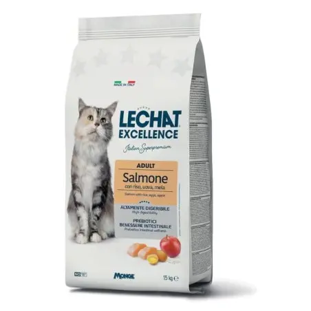 Croquettes Chat-LECHAT EXCELLENCE SAUMON 1.5KG-Tunisie