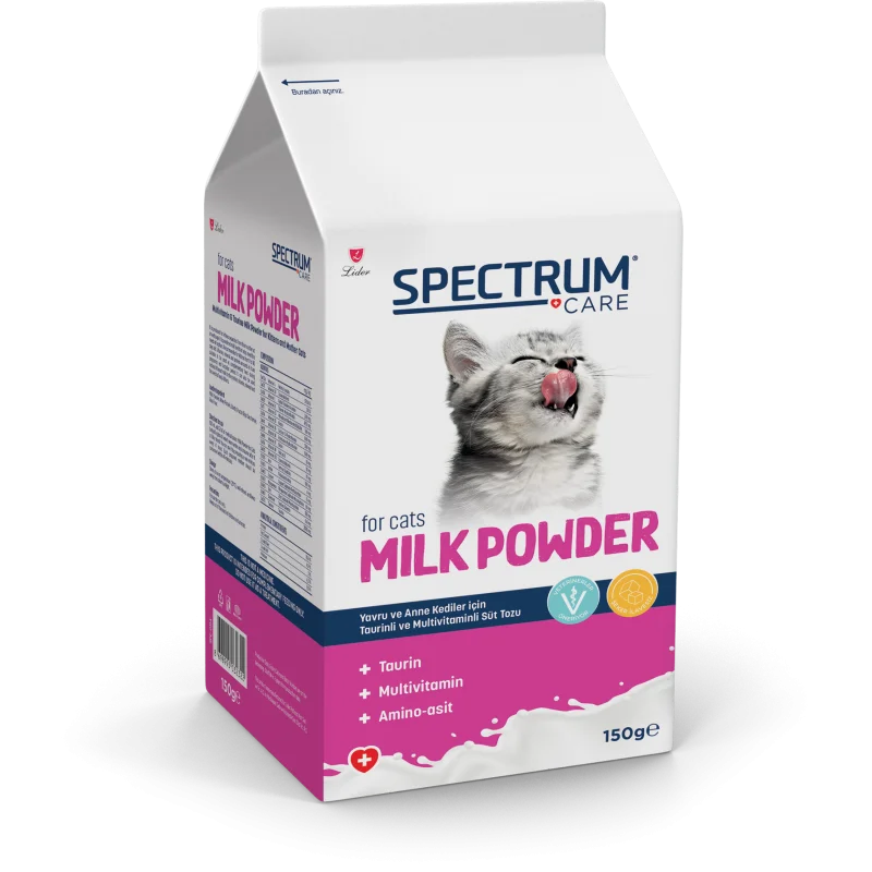 Compléments Alimentaires-Spectrum Care Lait en poudre pour chatons 150gr-Tunisie