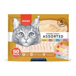 Wanpy Crème - Saveurs Mixtes (50*14g)
