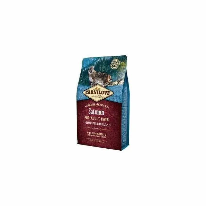 CARNILOVE CHAT Saumon Poils Long 2KG CARNILOVE CHAT Saumon Poils Long 2KG