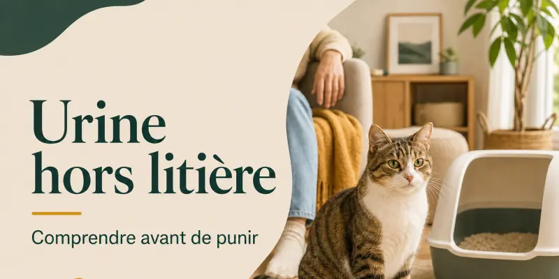 Chat qui urine hors de sa litière : causes possibles et bons réflexes