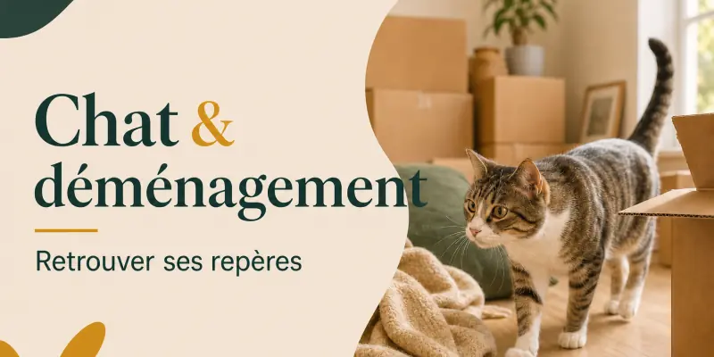 Chat stressé après un déménagement : comment l’aider à s’adapter ?