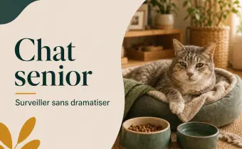 Chat senior : alimentation, confort et signes à surveiller