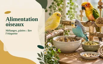Alimentation oiseaux : mélanges, pâtées et étiquettes à lire
