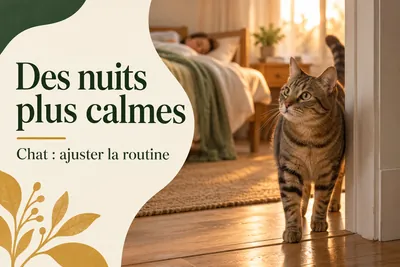 Mon chat me réveille la nuit : quelle routine peut vraiment aider ?